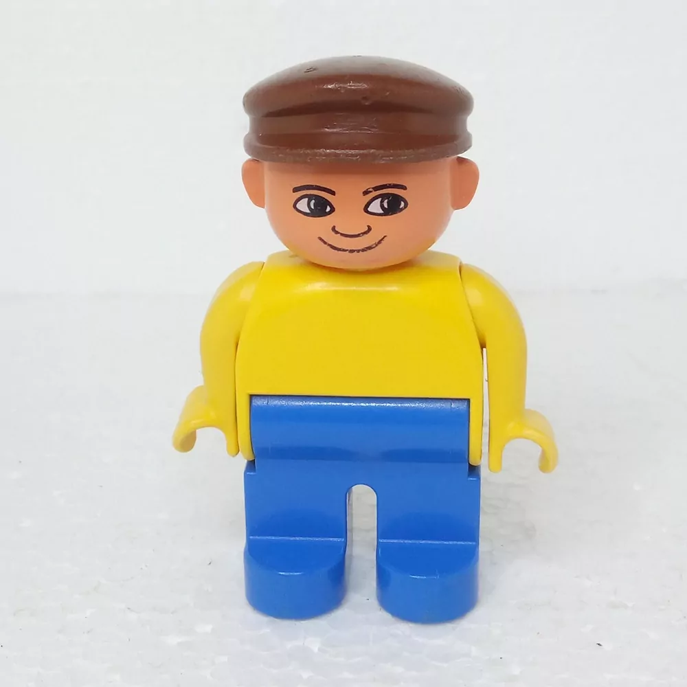 Lego® Duplo® Panáček Muž Hnědá čepice