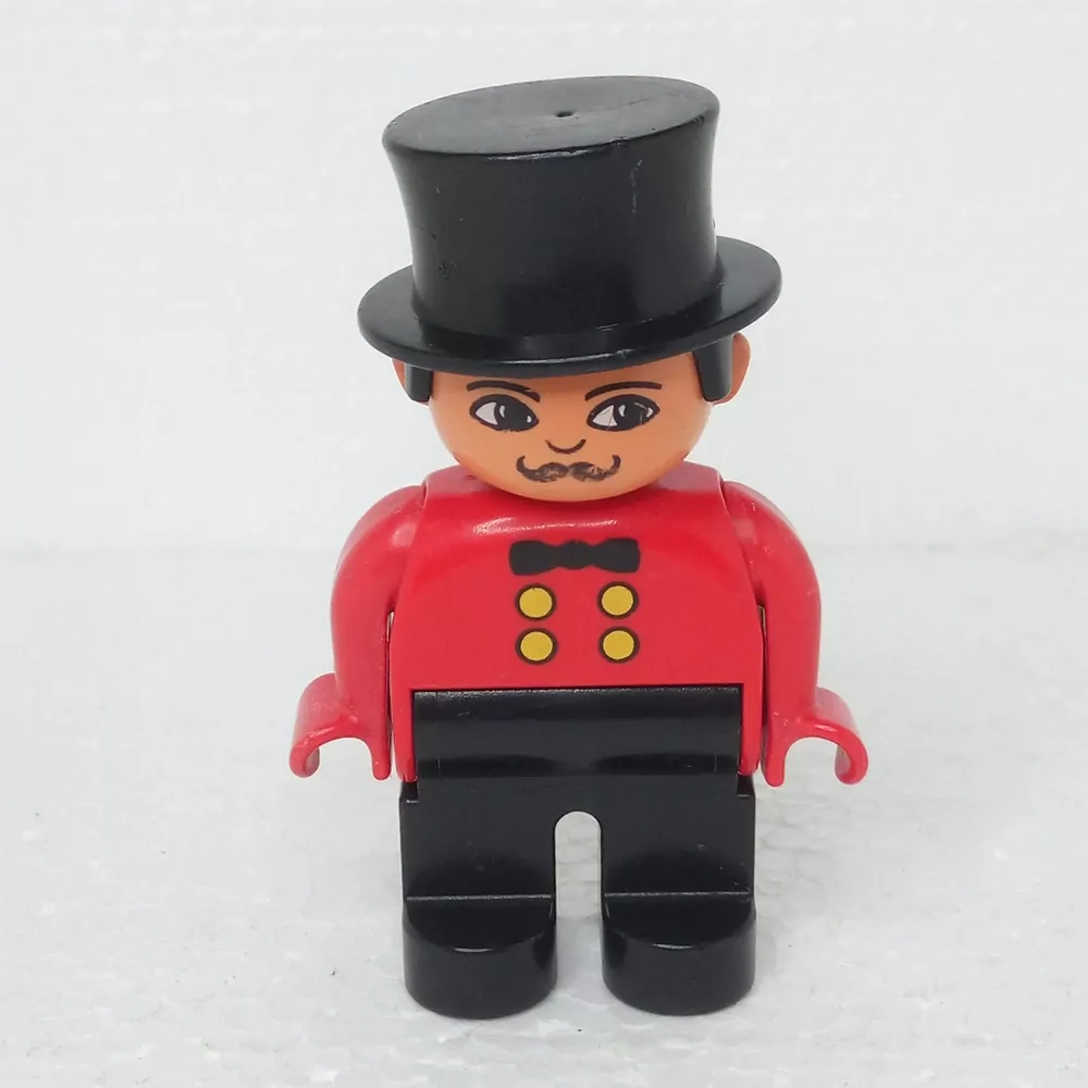 Lego® Duplo® Panáček Muž Principál Černý klobouk