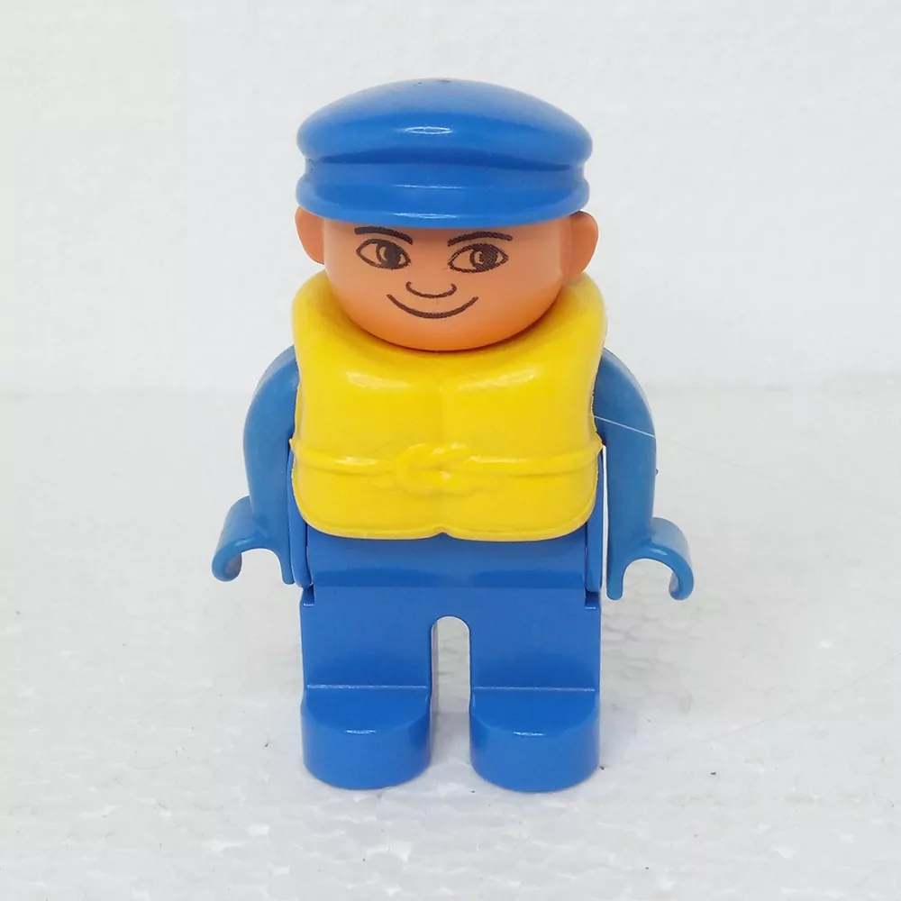 Lego® Duplo® Panáček Muž Modrá čepice