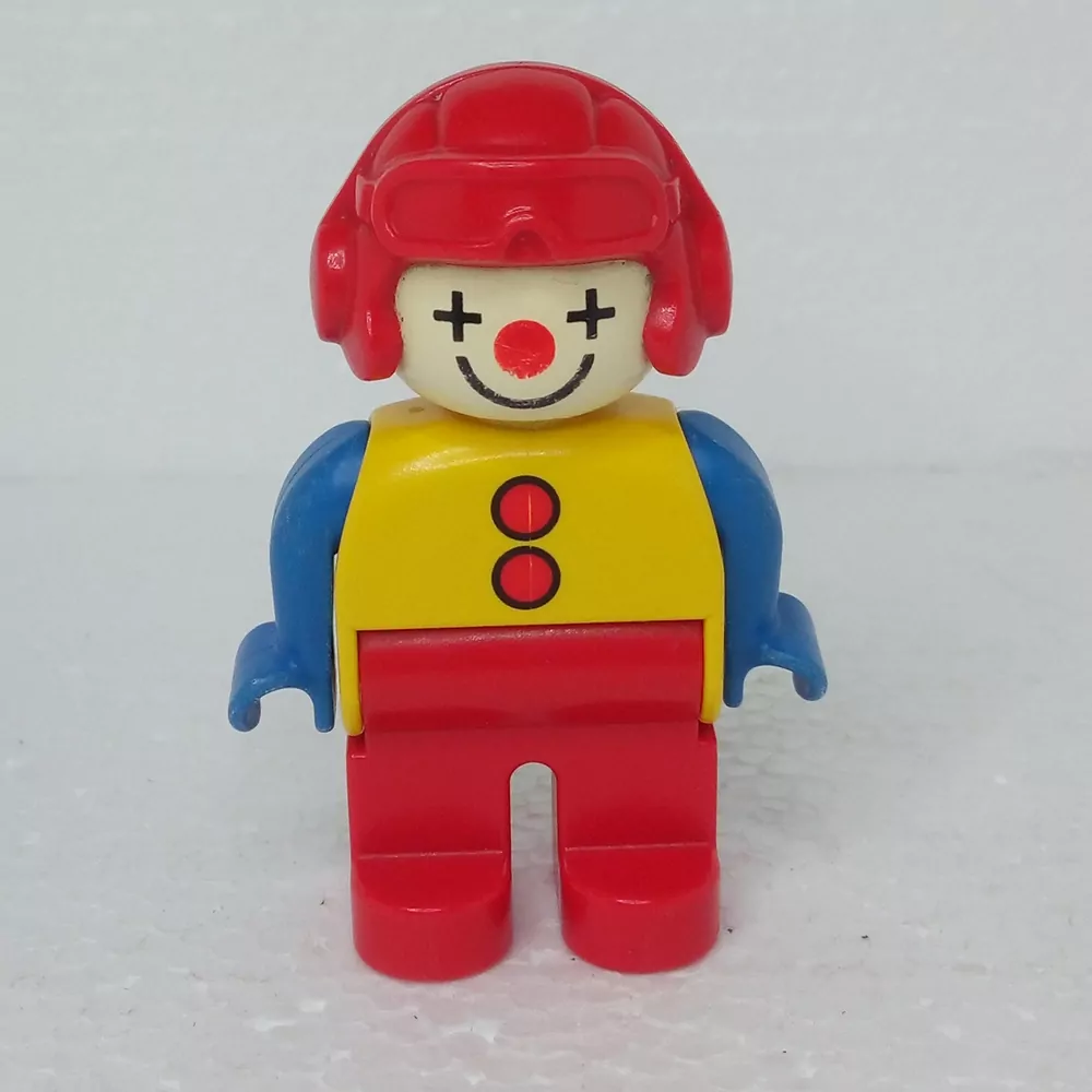 Lego® Duplo® Panáček Muž Závodník Červená helma