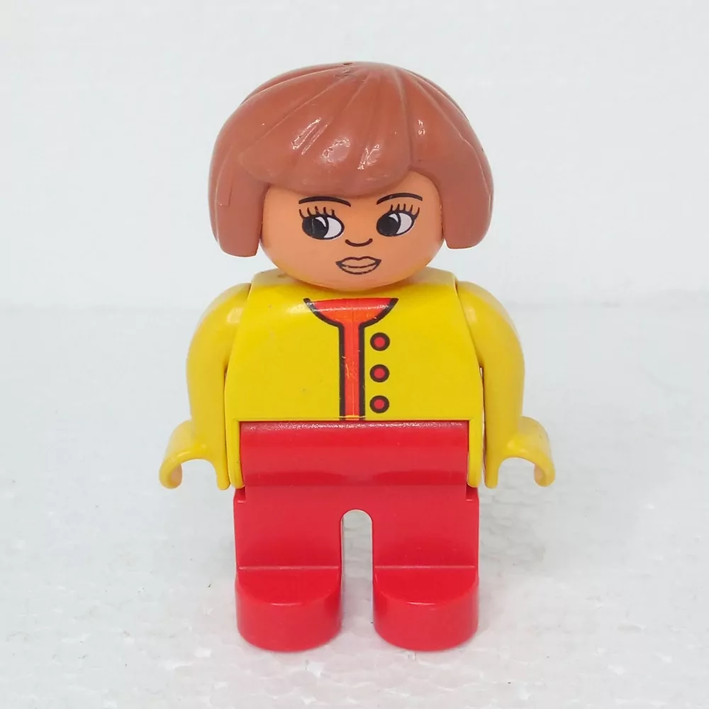 Lego® Duplo® Panáček Žena hnědé vlasy