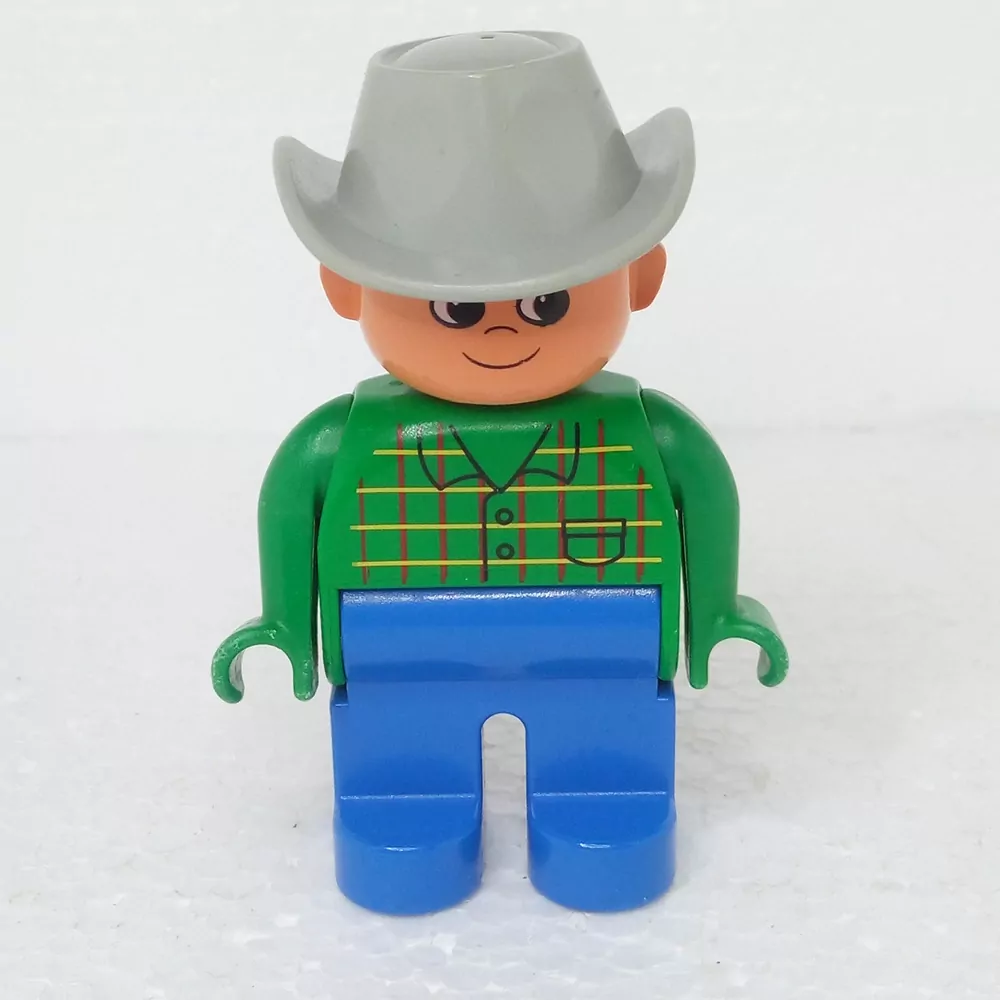 Lego® Duplo® Panáček Muž Kovboj Béžový klobouk