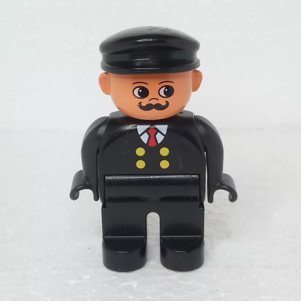 Lego® Duplo® Panáček Muž Černá čepice