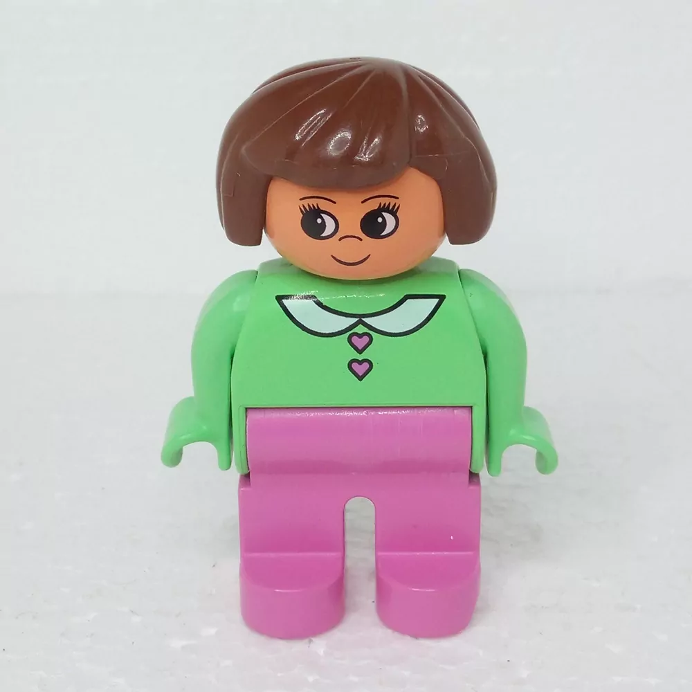 Lego® Duplo® Panáček Žena hnědé vlasy