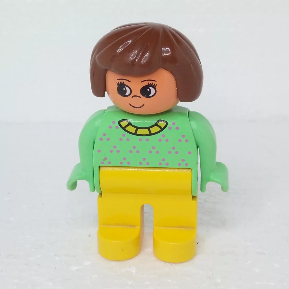 Lego® Duplo® Panáček Žena hnědé vlasy