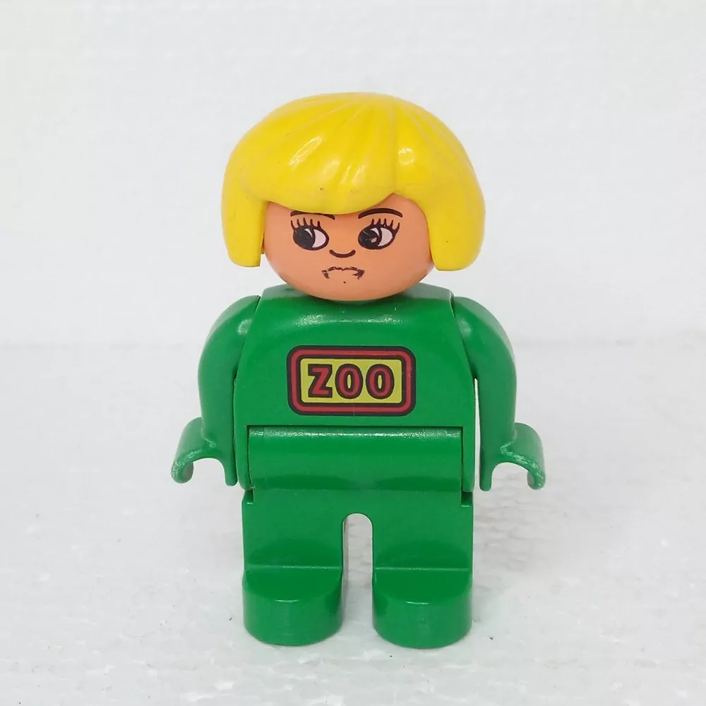 Lego® Duplo® Panáček Žena ZOO žluté vlasy