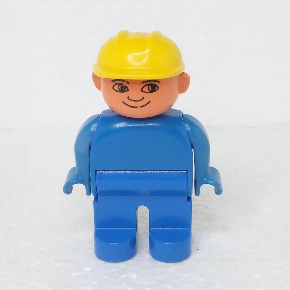 Lego® Duplo® Panáček Muž Dělník Žlutá helma