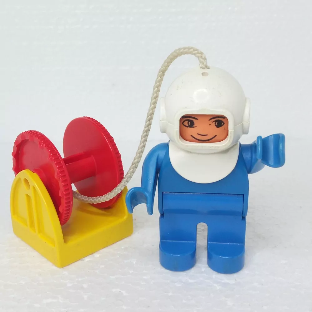 Lego® Duplo® Panáček Muž Potápěč, bílá helma