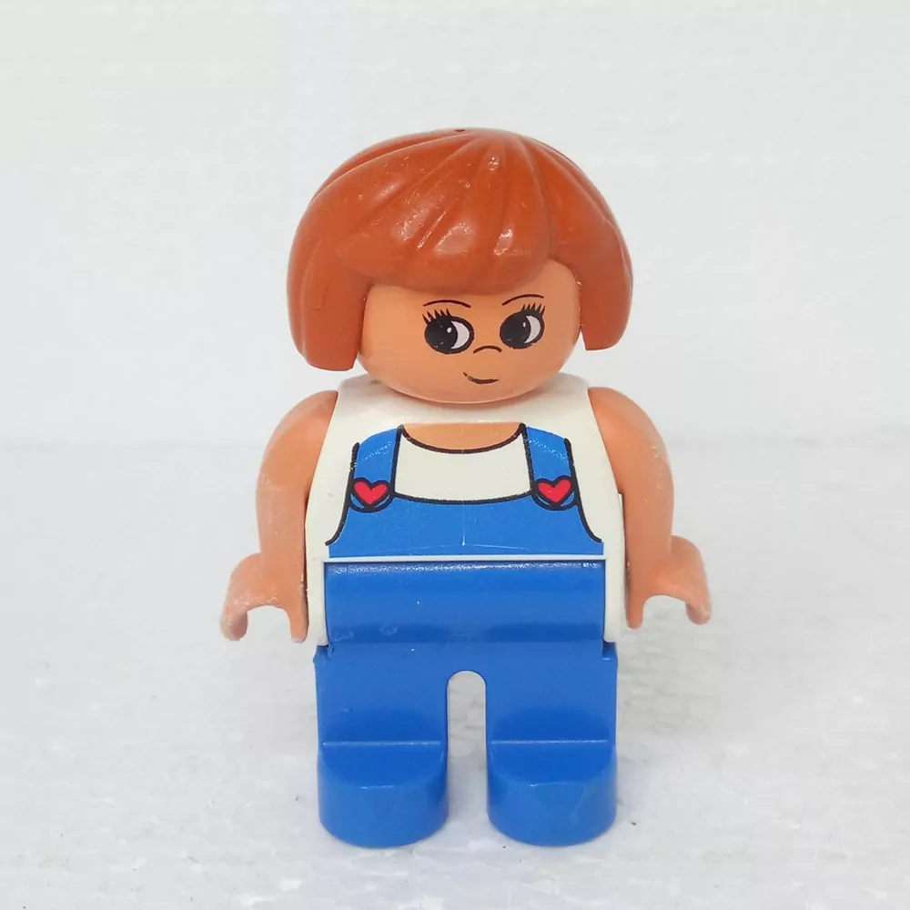 Lego® Duplo® Panáček Žena hnědé vlasy