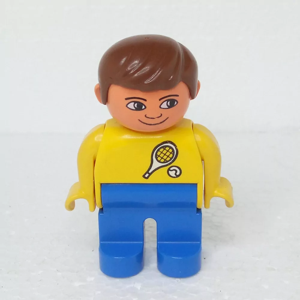 Lego® Duplo® Panáček Muž Tenista Hnědé vlasy