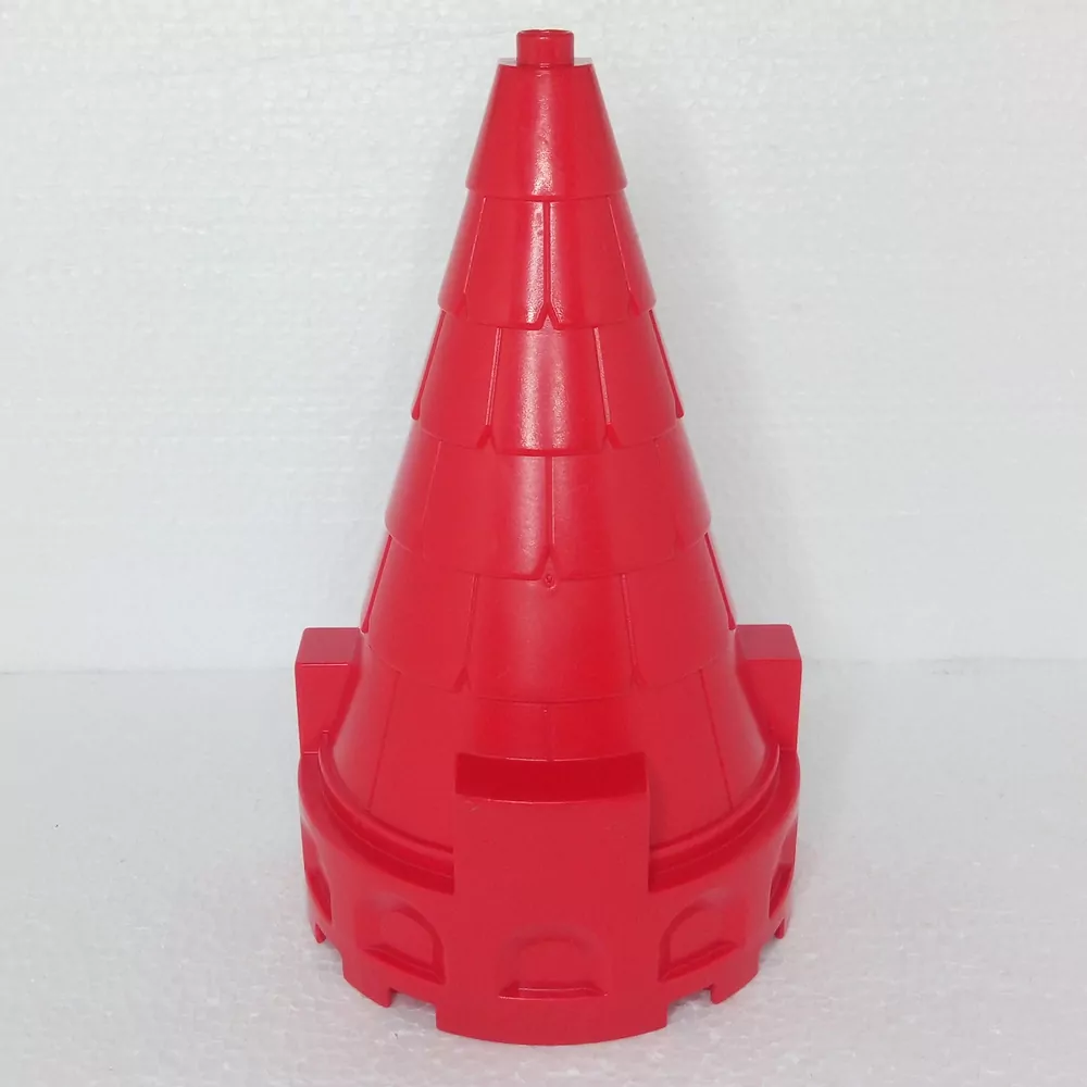 Lego® Duplo® Střecha hradu vysoká červená