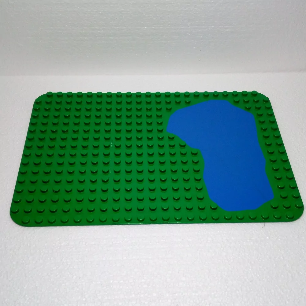 Lego® Duplo® Podložka 16x24 zelená s rybníkem