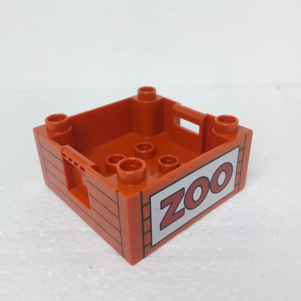 Lego® Duplo® Kabina vagonu hnědá ZOO