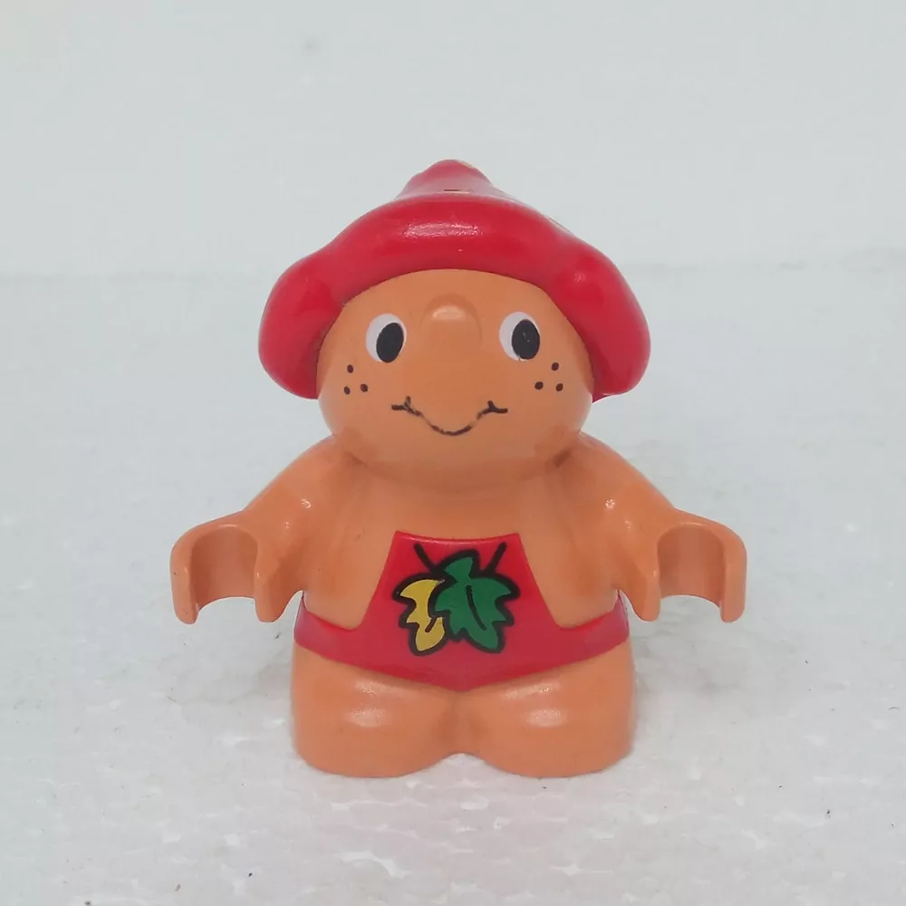 Lego® Duplo® Panáček Lesní skřítek Forestík červený