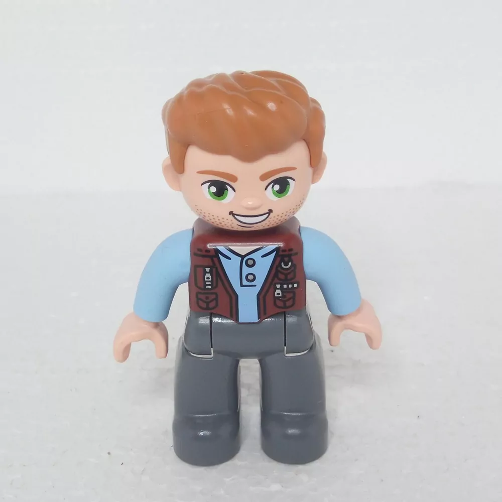 Lego® Duplo® Panáček Muž Hnědé vlasy