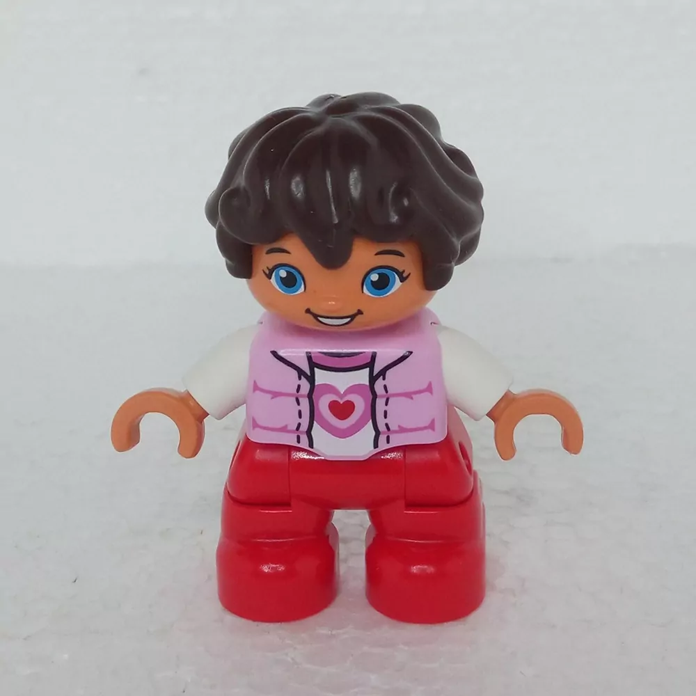 Lego® Duplo® Panáček Dítě Holčička hnědé vlasy