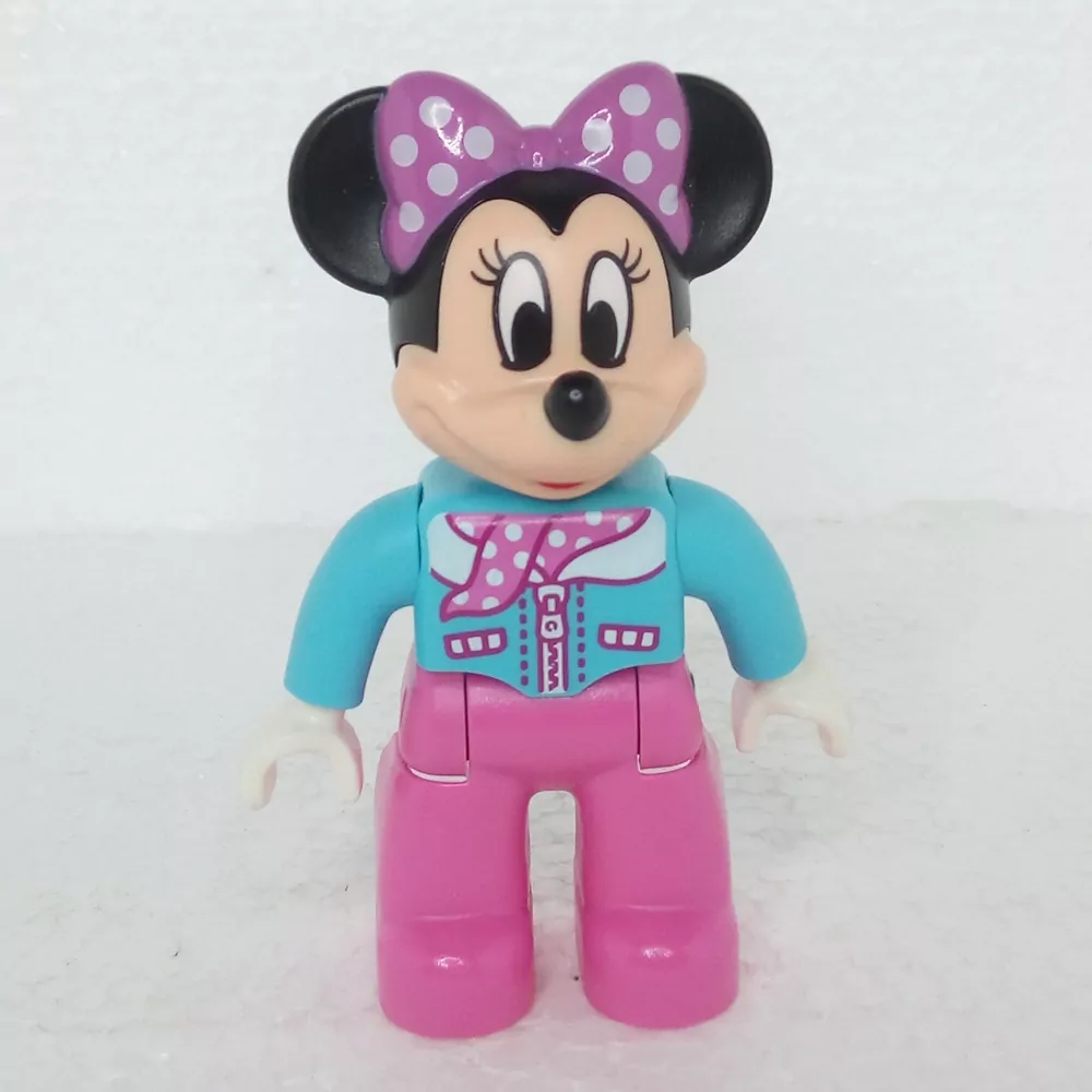 Lego® Duplo® Panáček Žena Minnie Mouse v modré košili