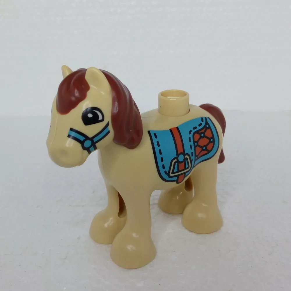 Lego® Duplo® Poník hnědý, sedlo