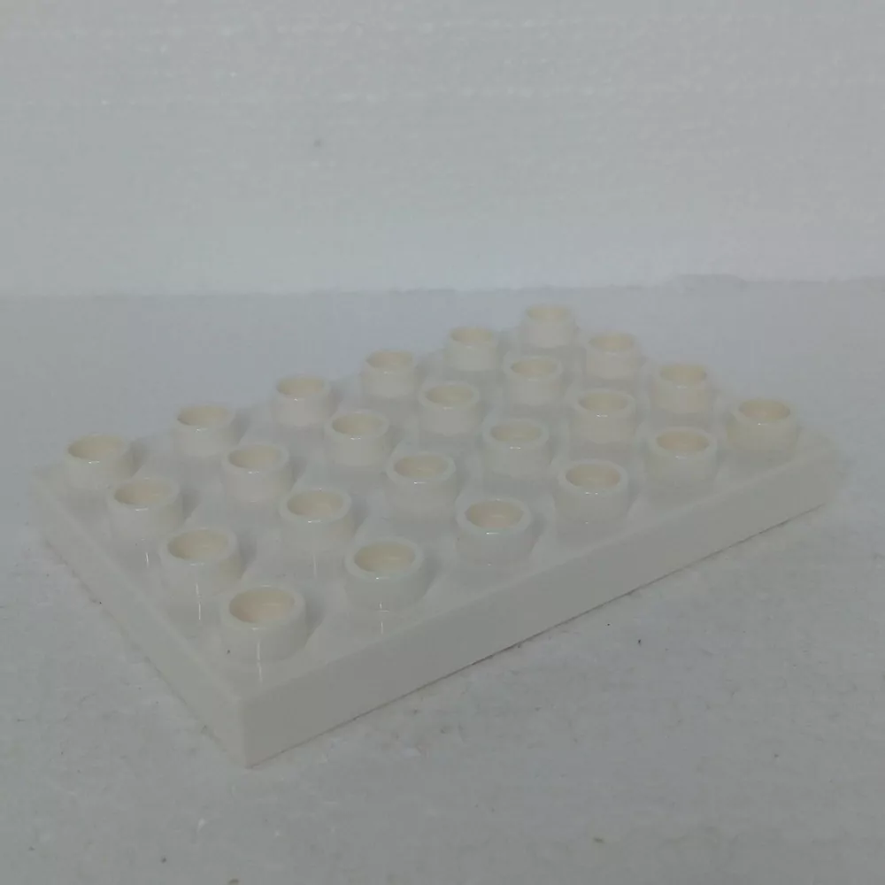 Lego® Duplo® Podložka 4x6 bílá