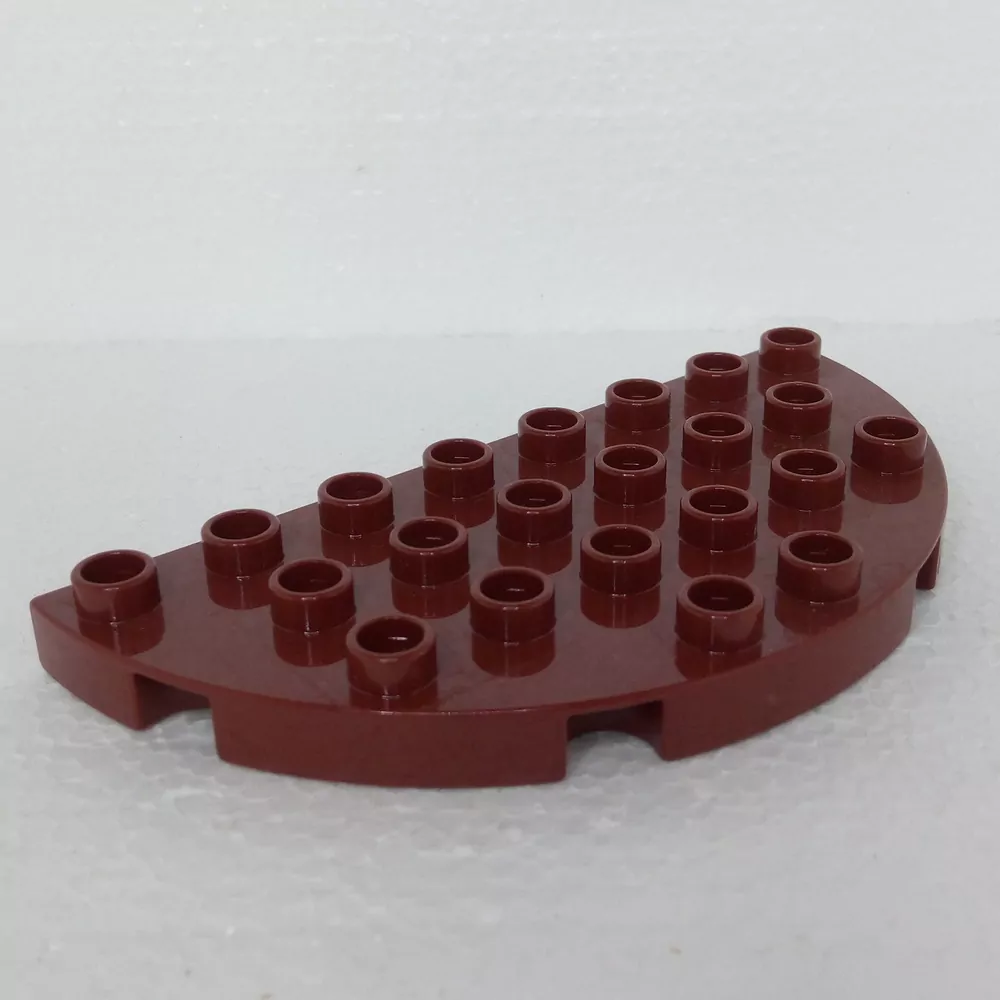 Lego® Duplo® Podložka 4x8 tmavě hnědá oblá