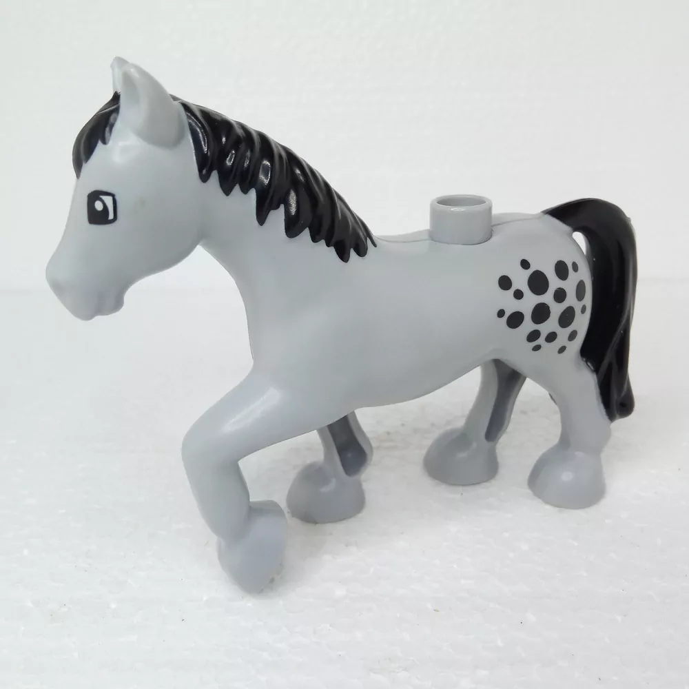 Lego® Duplo® Kůň šedý