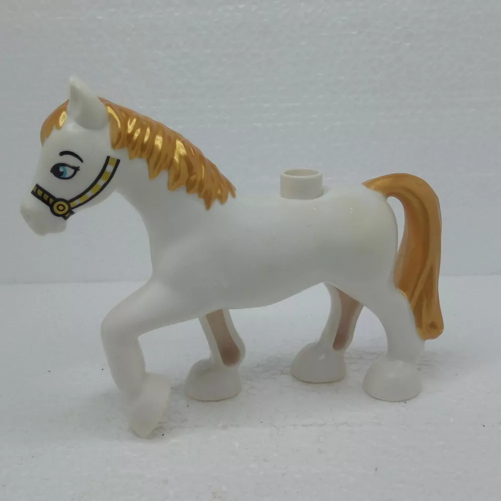 Lego® Duplo® Kůň bílý, uzda