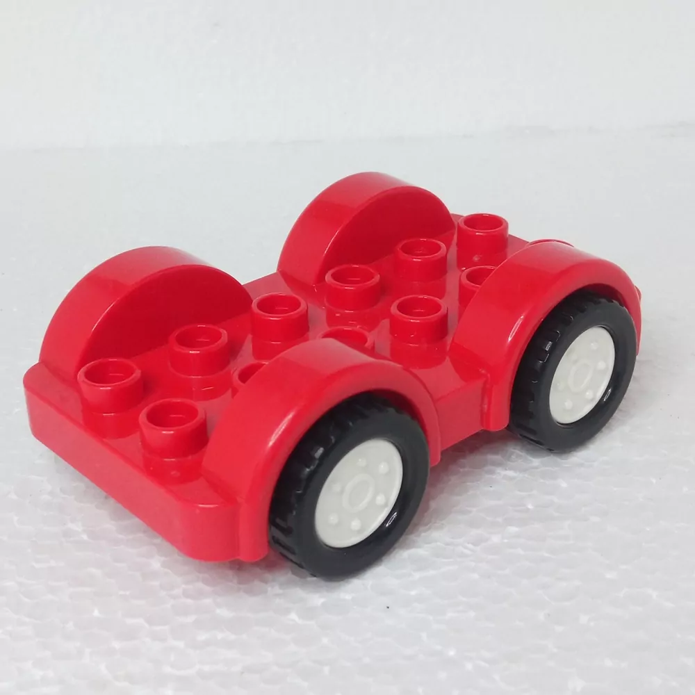 Lego® Duplo® Podvozek autíčka červený
