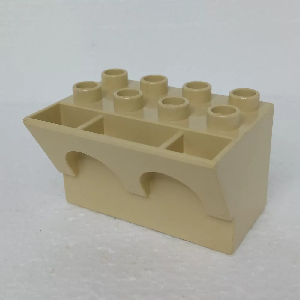 Lego® Duplo® Hradba malá béžová