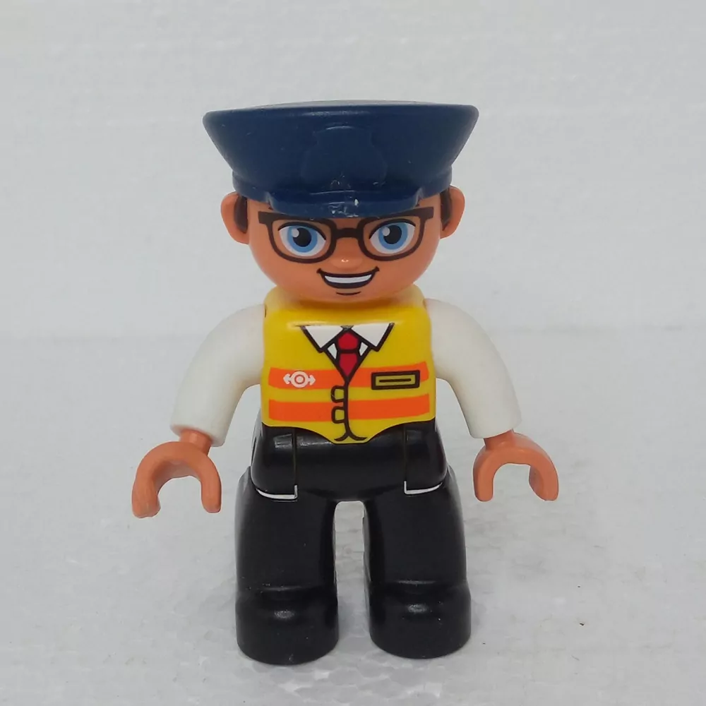 Lego® Duplo® Panáček Muž Modrá čepice