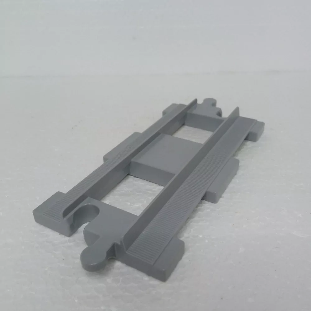 Lego® Duplo® Kolej rovná - světle šedá