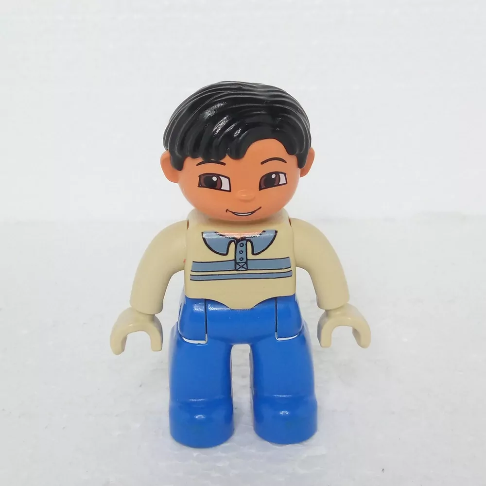 Lego® Duplo® Panáček Muž Černé vlasy