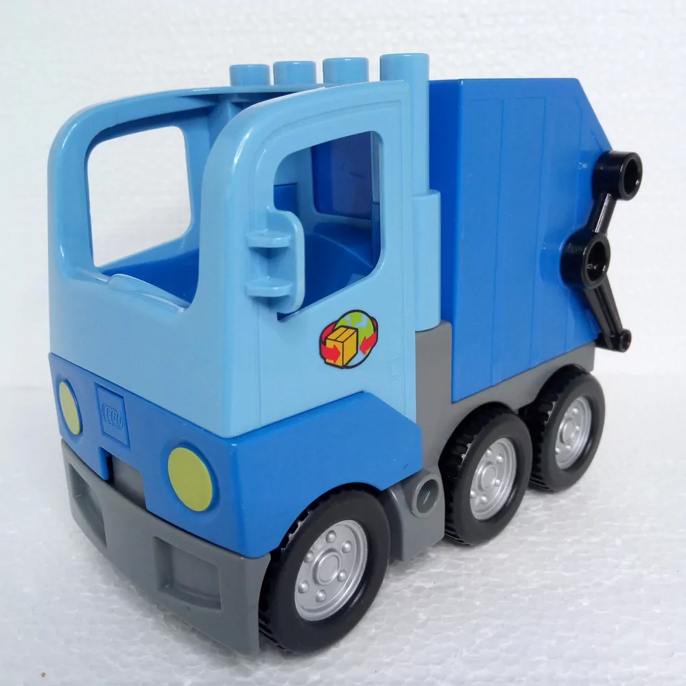 Lego® Duplo® Popelářský vůz modrý