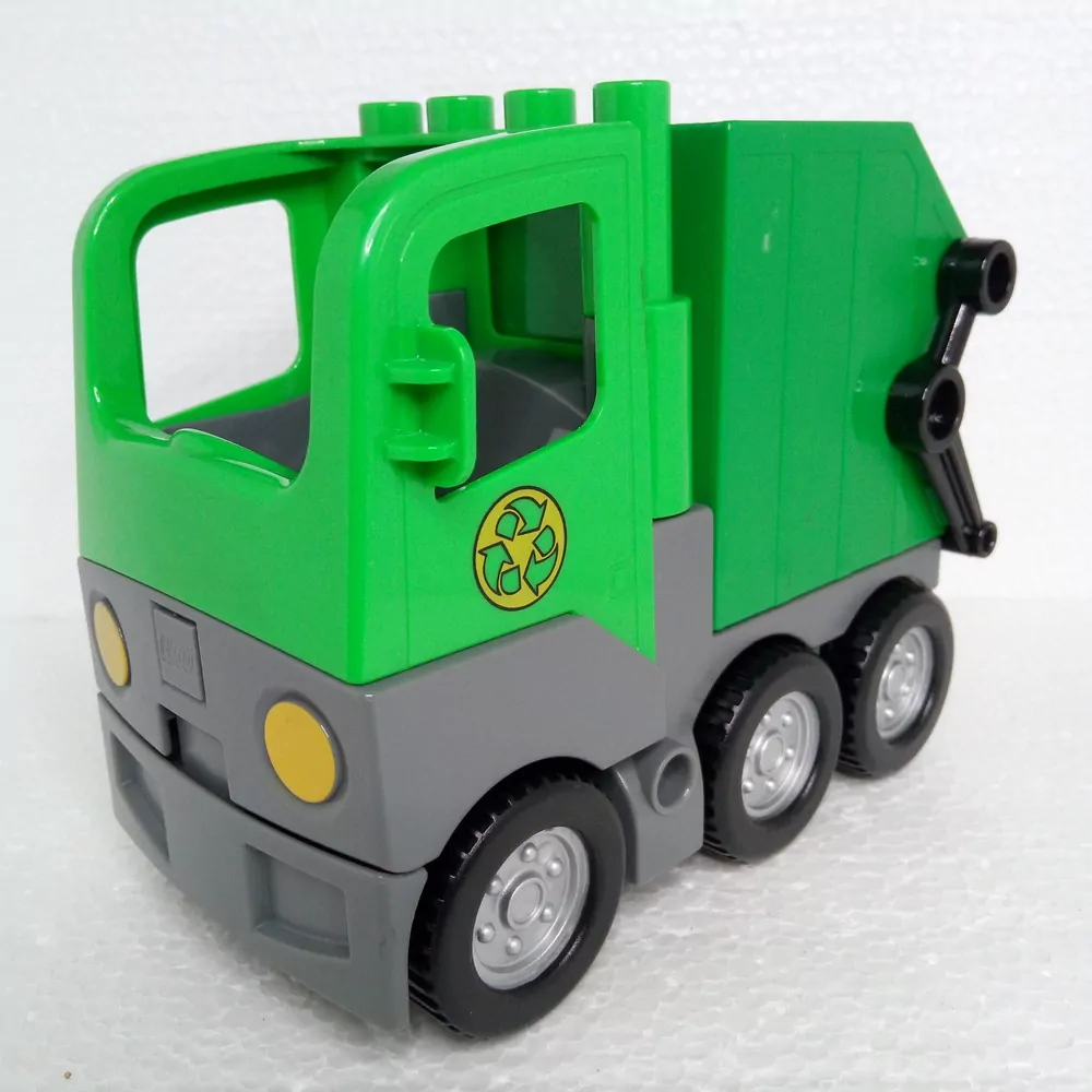 Lego® Duplo® Popelářský vůz zelený