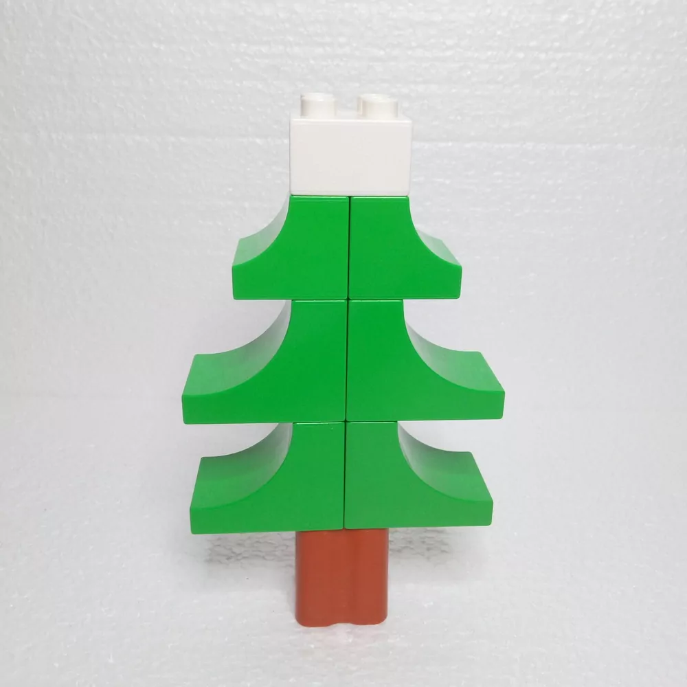 Lego® Duplo® Strom jehličnatý zasněžený
