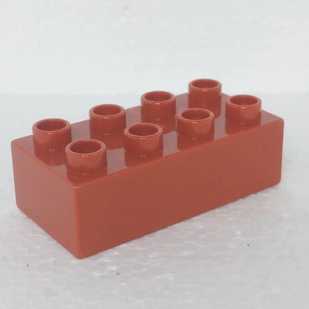 Lego® Duplo® Kostka 2x4 hnědá