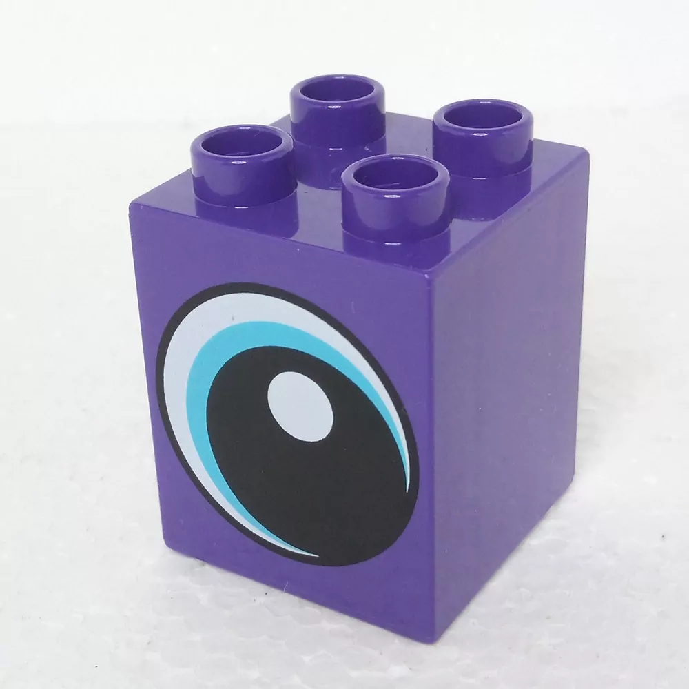 Lego® Duplo® Kostka 2x2x2 potisk oko