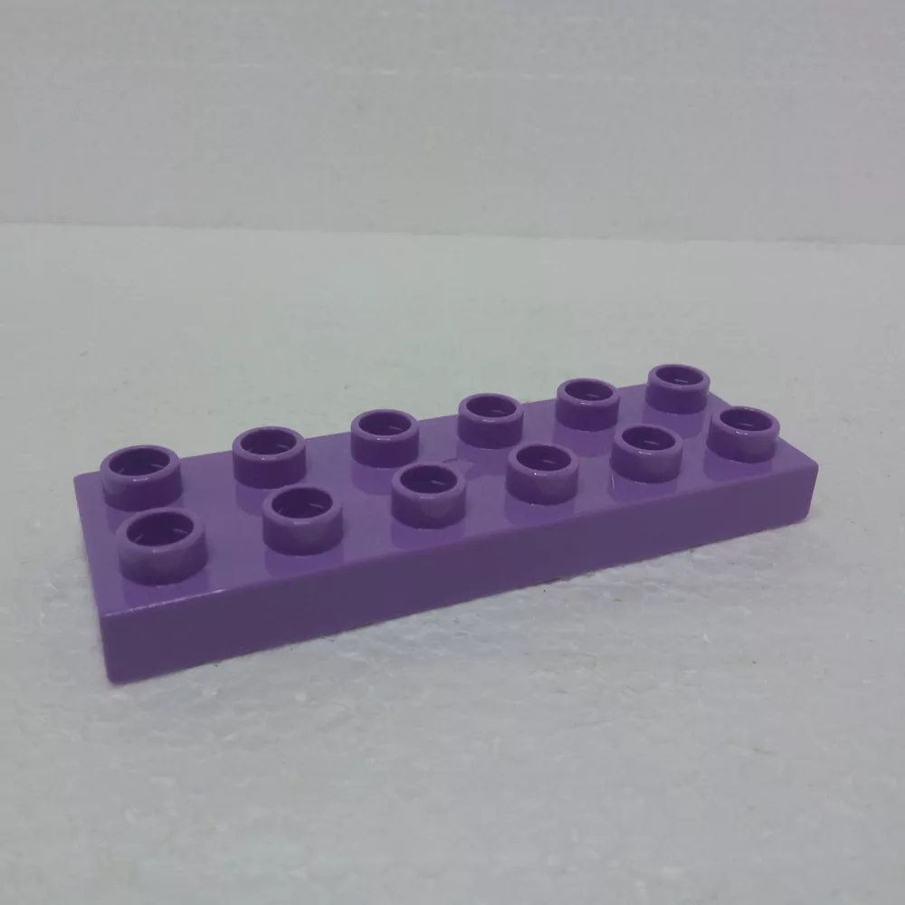 Lego® Duplo® Podložka 2x6 fialová