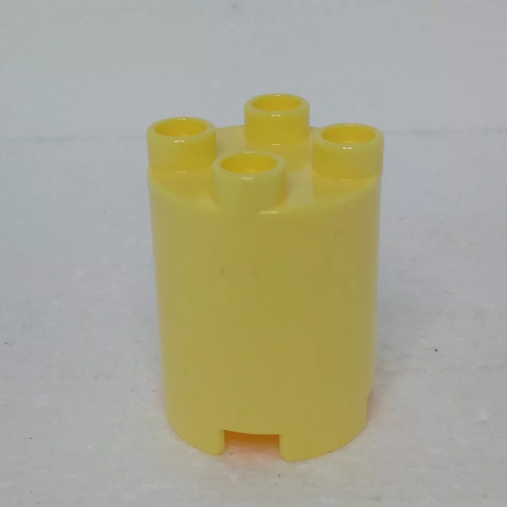 Lego® Duplo® Kostka 2x2x2 kulatá světle žlutá
