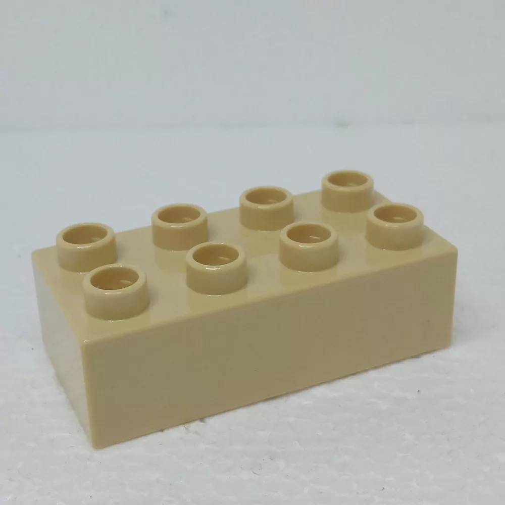 Lego® Duplo® Kostka 2x4 béžová
