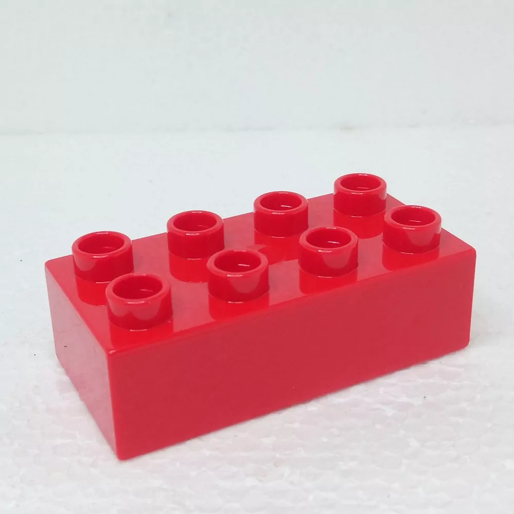 Lego® Duplo® Kostka 2x4 červená