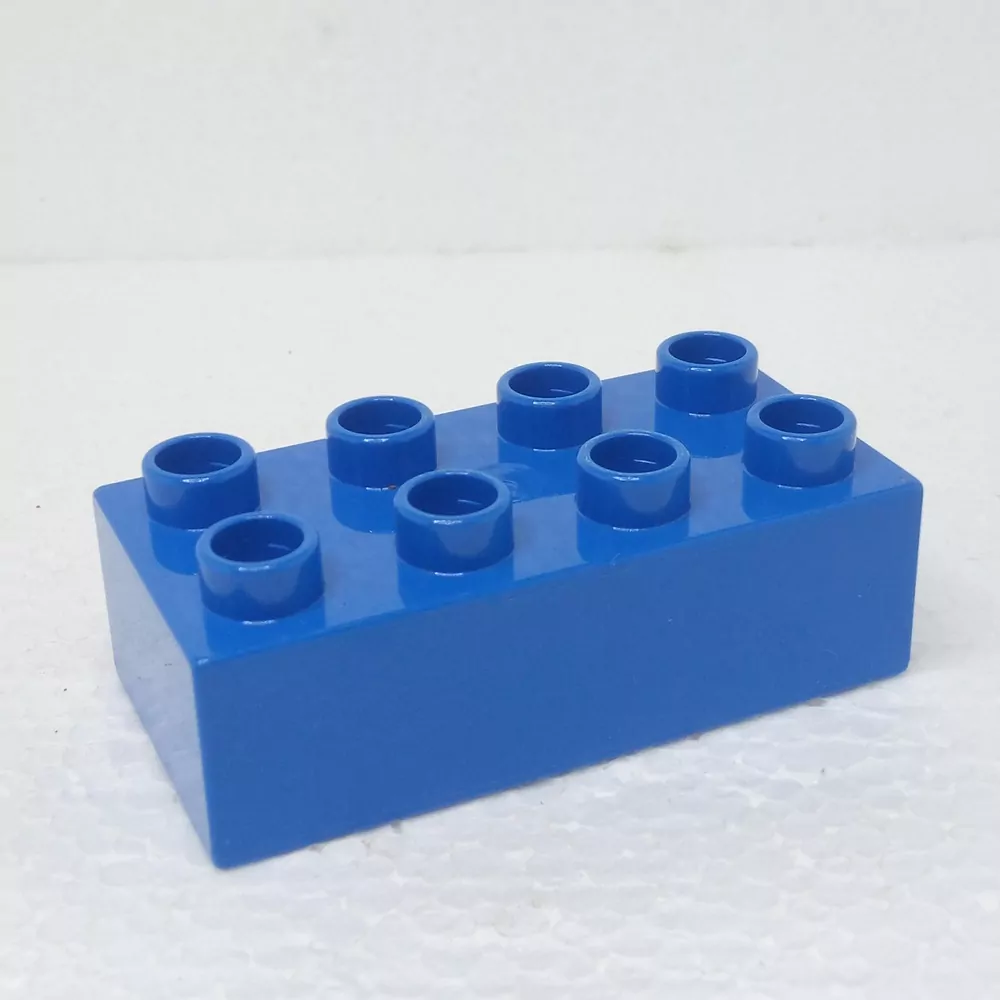 Lego® Duplo® Kostka 2x4 tmavě modrá