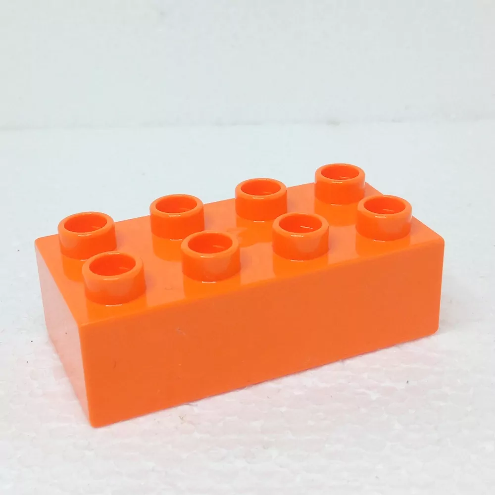 Lego® Duplo® Kostka 2x4 oranžová