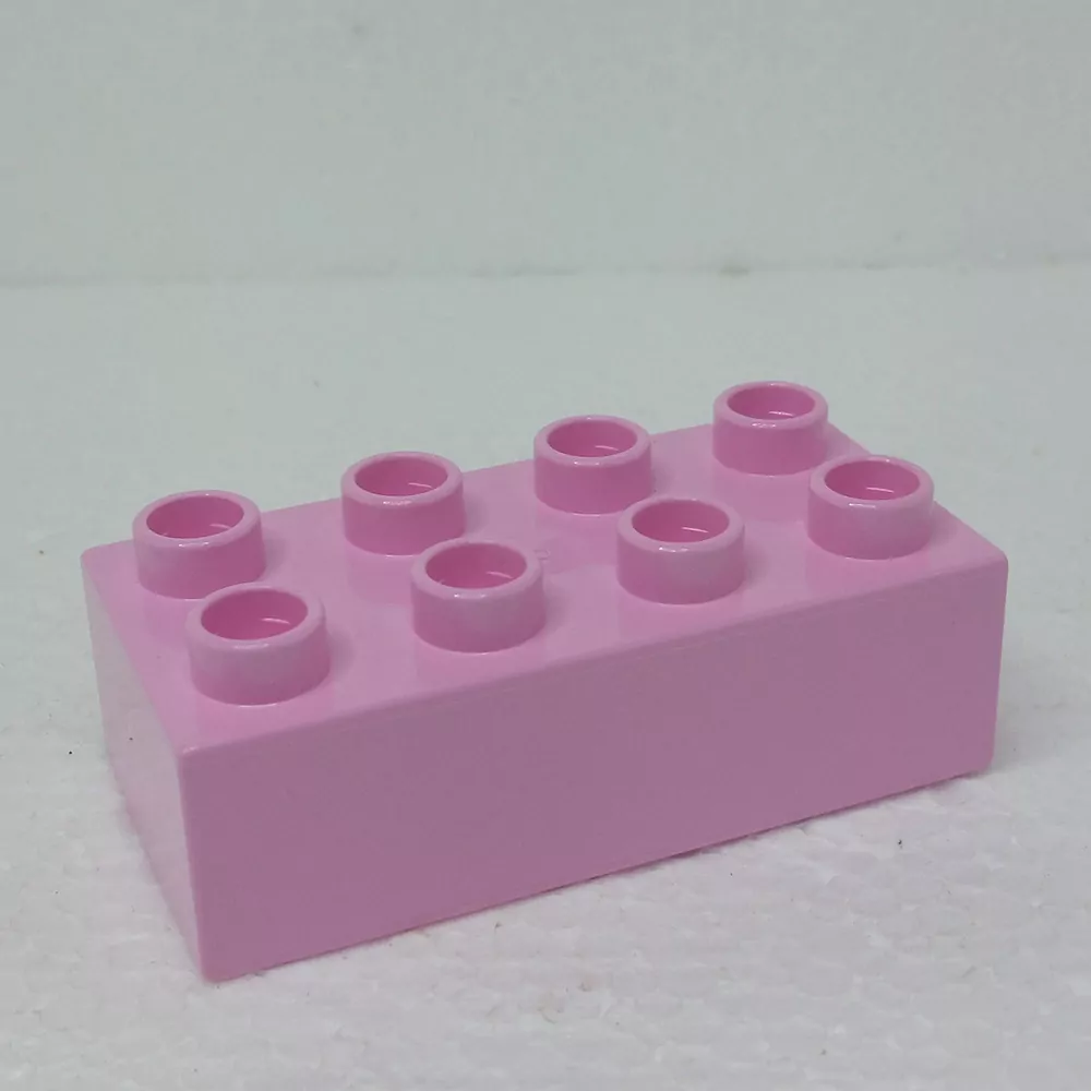 Lego® Duplo® Kostka 2x4 růžová