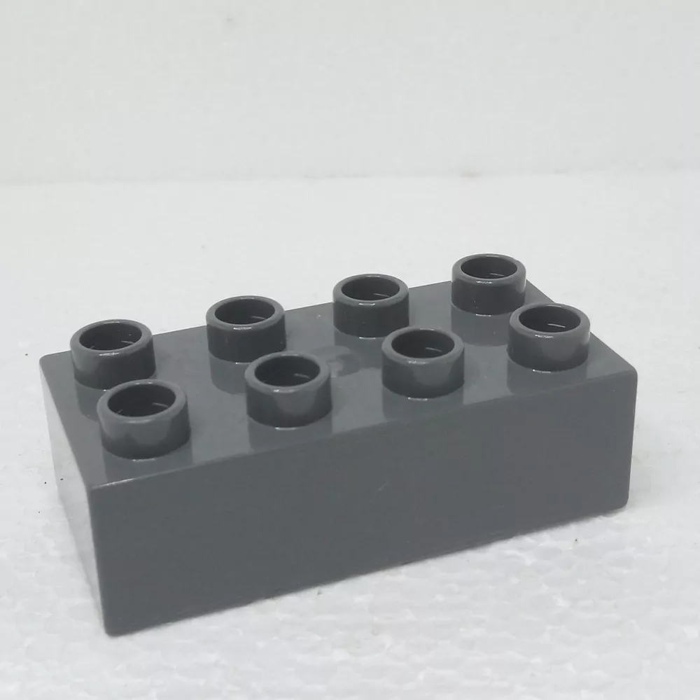 Lego® Duplo® Kostka 2x4 šedá