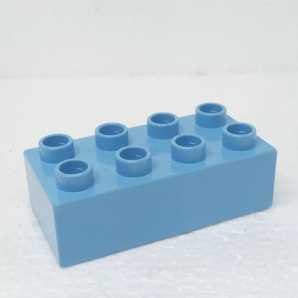 Lego® Duplo® Kostka 2x4 světle modrá