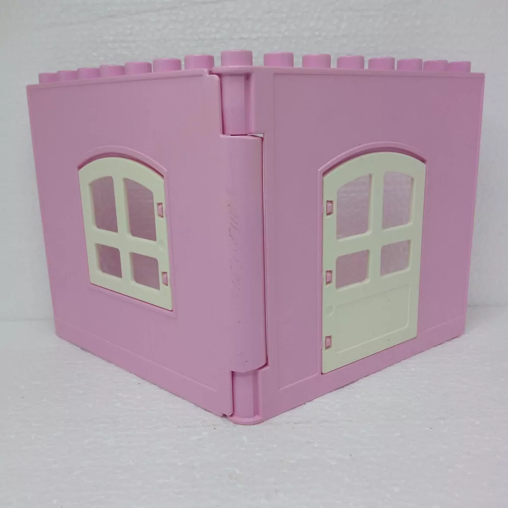 Lego® Duplo® Dvojstěna růžová dveře+okno