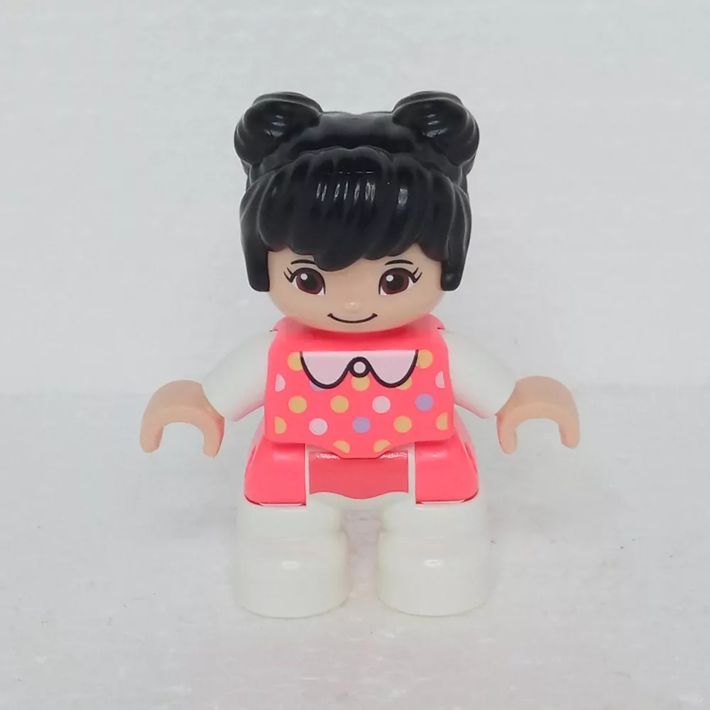 Lego® Duplo® Panáček Dítě Holčička černé vlasy