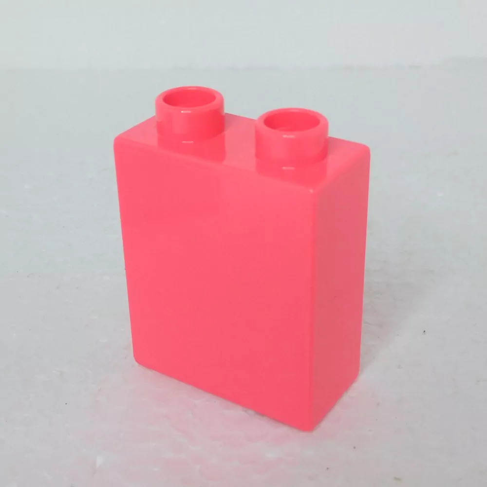 Lego® Duplo® Kostka 1x2x2 Oranžovorůžová
