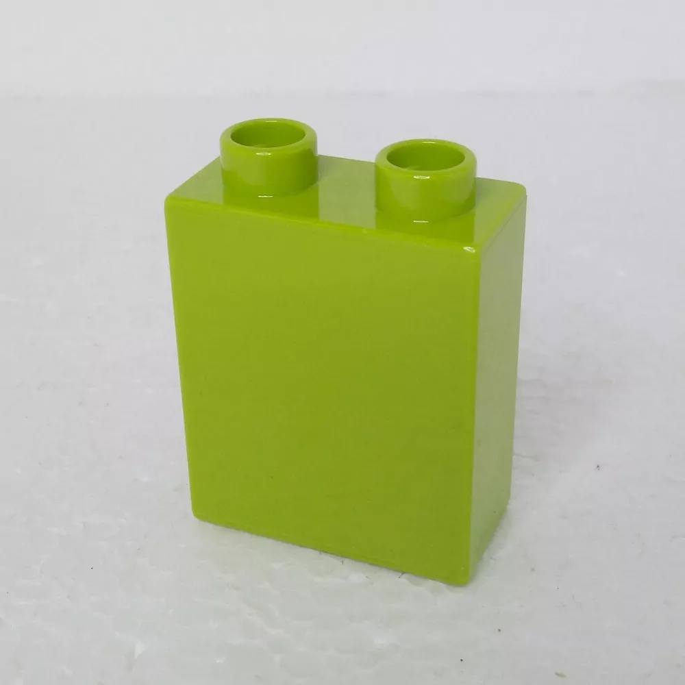 Lego® Duplo® Kostka 1x2x2 Limetka