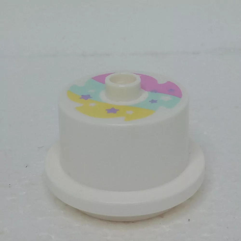 Lego® Duplo® Dort bílý, barevná poleva
